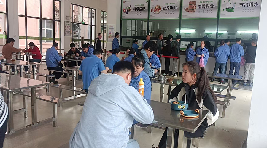 關(guān)愛員工后勤，護航生產(chǎn)任務(wù)