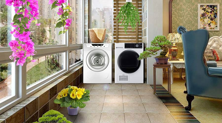 家居陽臺(tái)晾曬衣物不干怎么辦，衣物烘干機(jī)來解決！