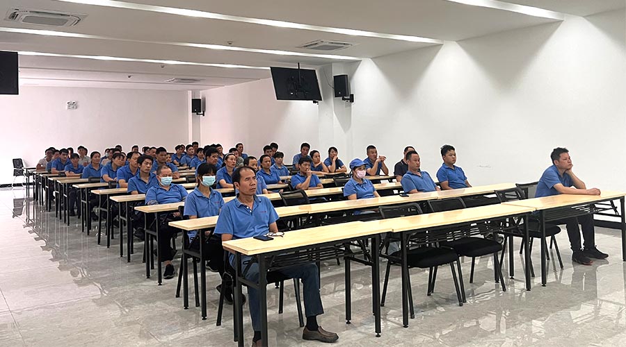 健康與安全！金環(huán)電器開(kāi)展職業(yè)健康知識(shí)專題培訓(xùn)