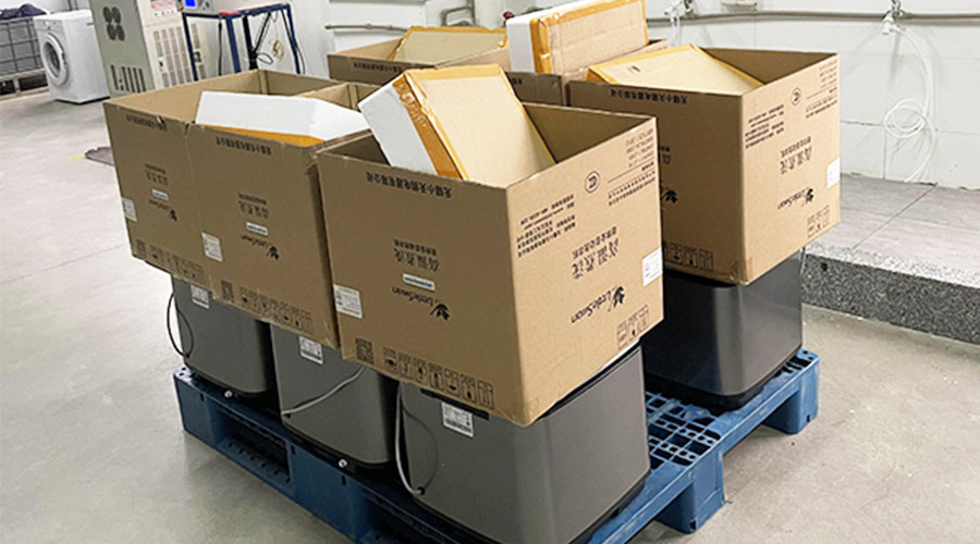 高質(zhì)量 低返工率！順利完成客戶迷你洗衣機(jī)驗(yàn)貨