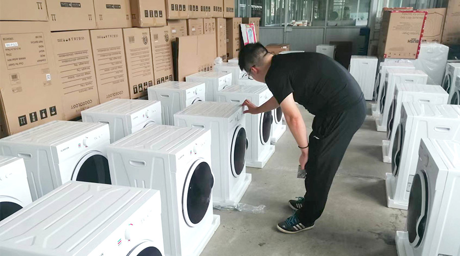 驗(yàn)貨嚴(yán)謹(jǐn)！客戶德國KLARSTEIN對金環(huán)電器衣物烘干機(jī)代工質(zhì)量好評