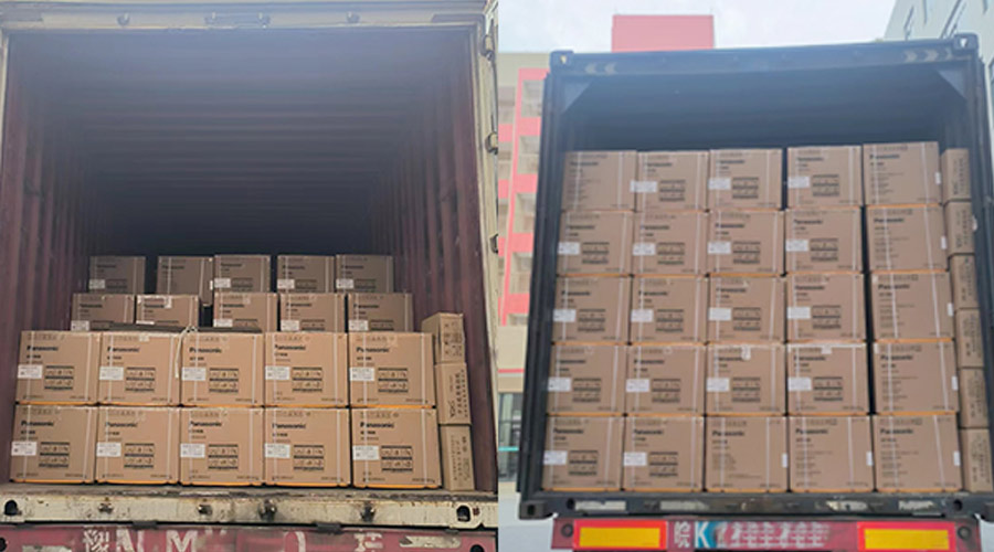 時間就是金錢！金環(huán)電器快速完成松下衣物烘干機發(fā)貨