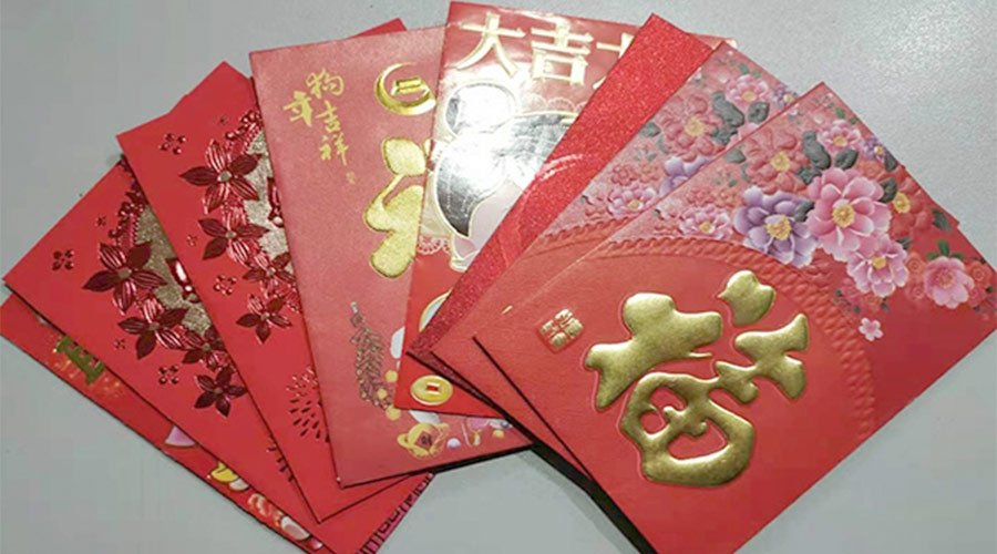 開工好彩頭！金環(huán)電器銷售部為員工派發(fā)開工紅包！